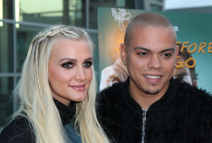 Ashlee Simpson And Evan Ross