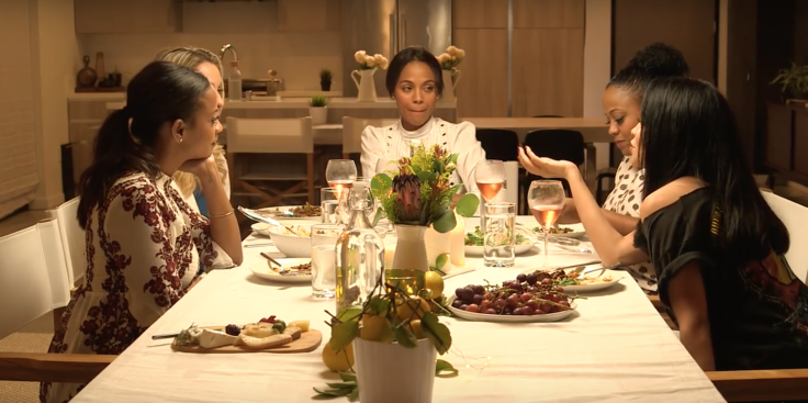 Zoe Saldana Rosé Roundtable