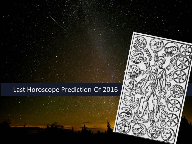 Last Horoscope Prediction Of 2016