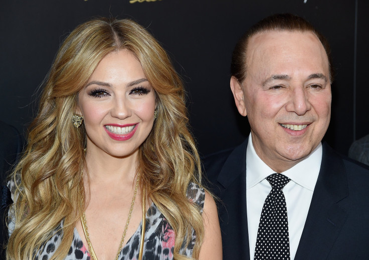 Thalia And Tommy Mottola