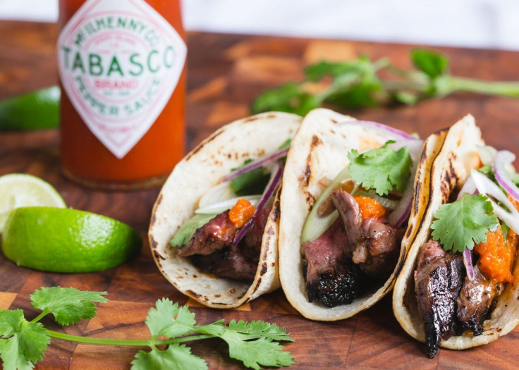 SWEET & SPICY STEAK FAJITA TACOS