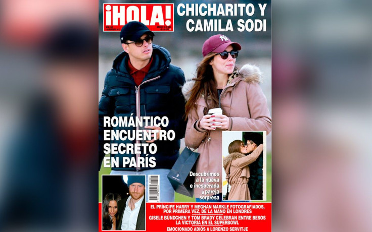 Camila Sodi and Chicharito Hernández