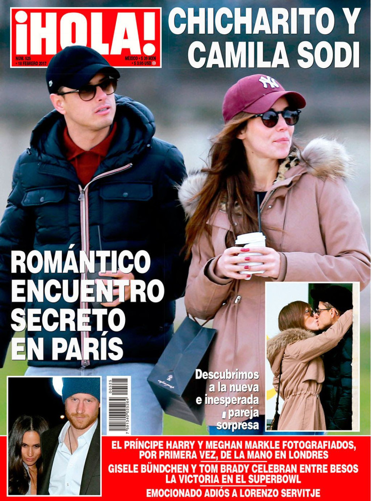 Chicharito and Camila Sodi