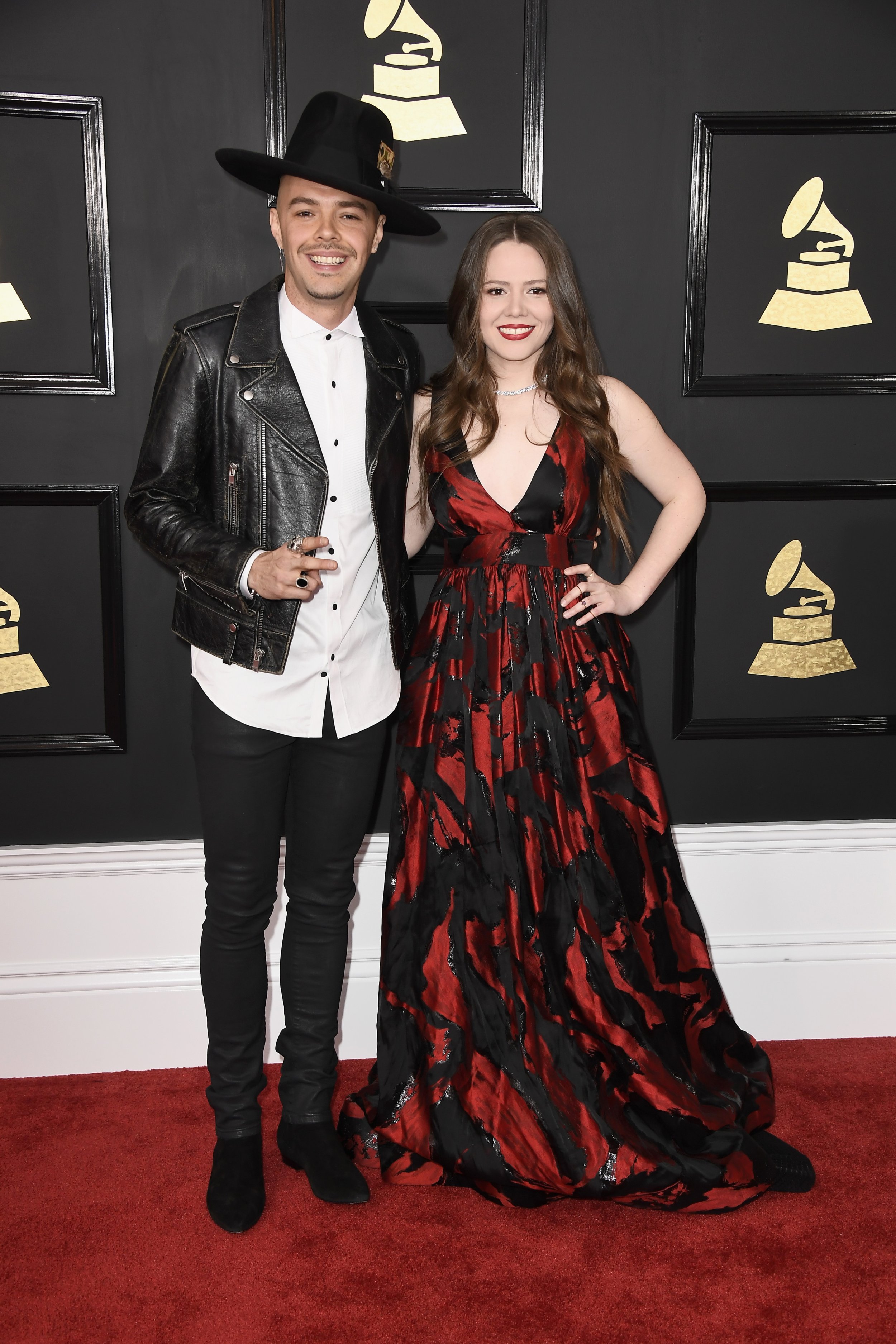 Grammy Awards 2017 Red Carpet Photos Jesse  Joy