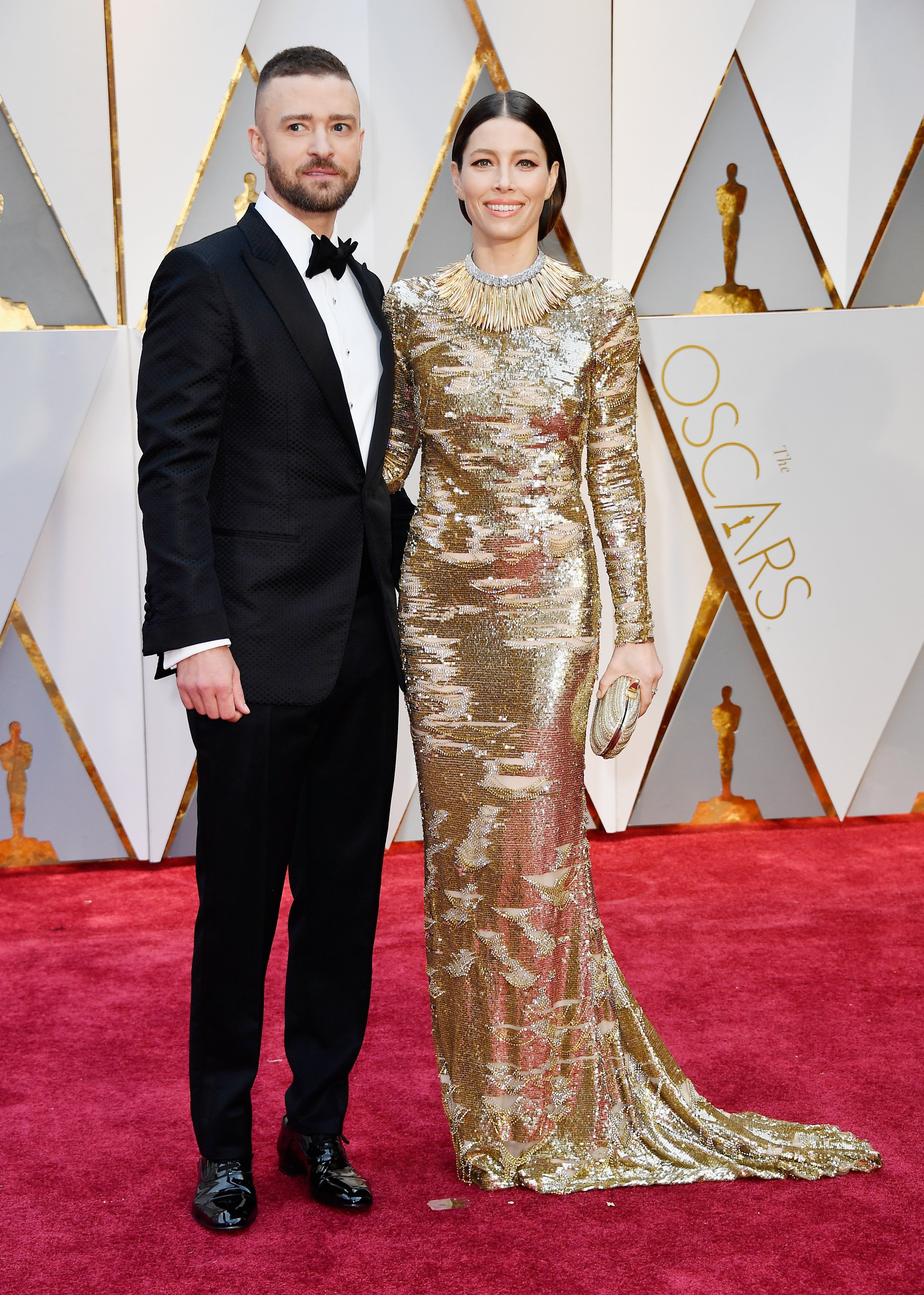Oscars 2017 Red Carpet Photos Justin Timberlake, Jessica Biel