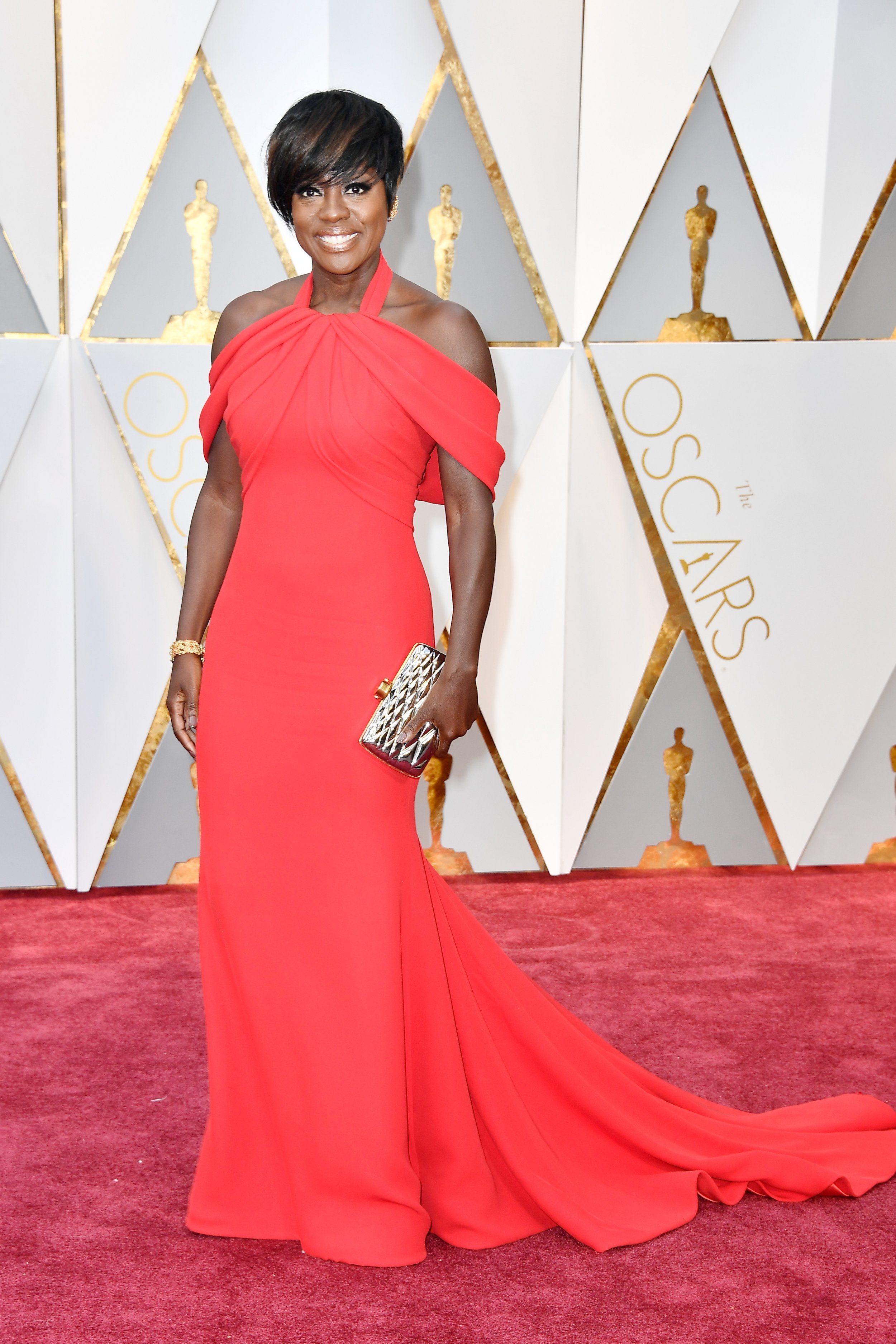 Oscars 2017 Red Carpet Photos Viola Davis