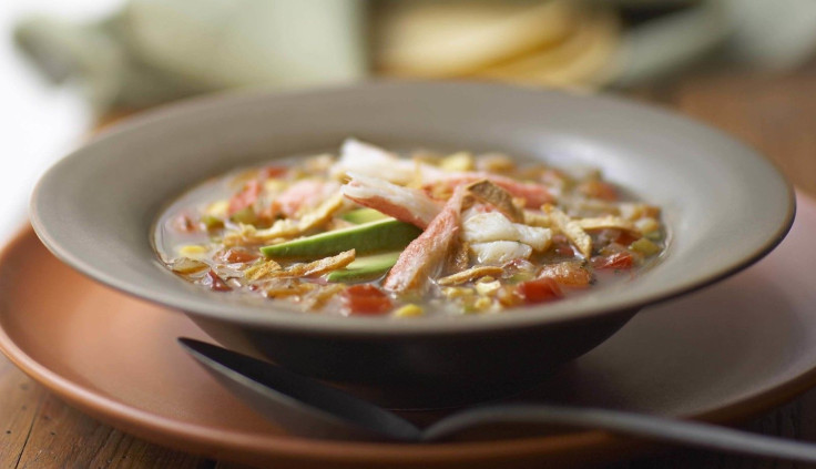 ALASKA SNOW CRAB TORTILLA SOUP 