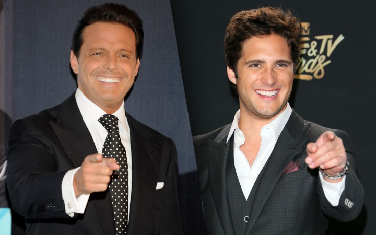 Luis Miguel and Diego Boneta