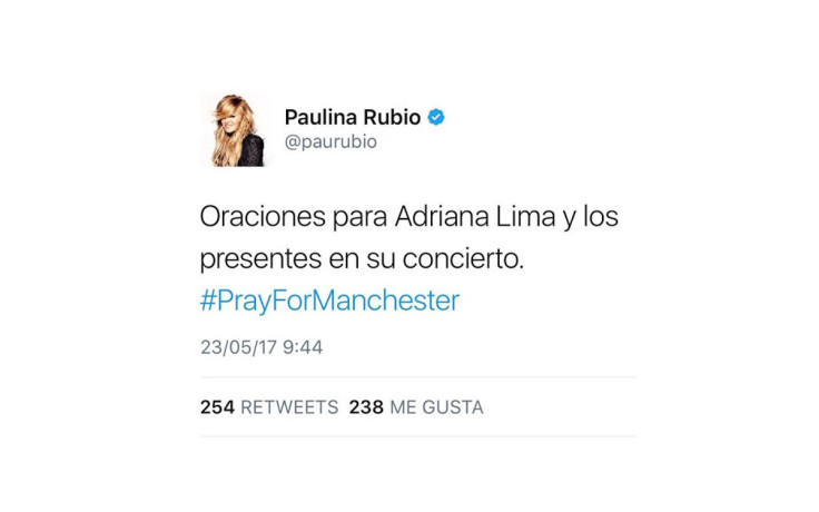 Paulina Rubio Confused Ariana Grande With Adriana Lima