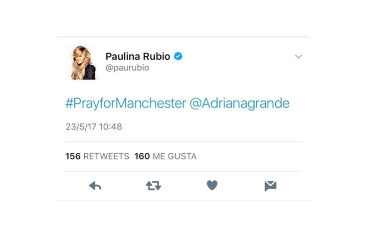 Paulina Rubio Confused By Ariana Grande