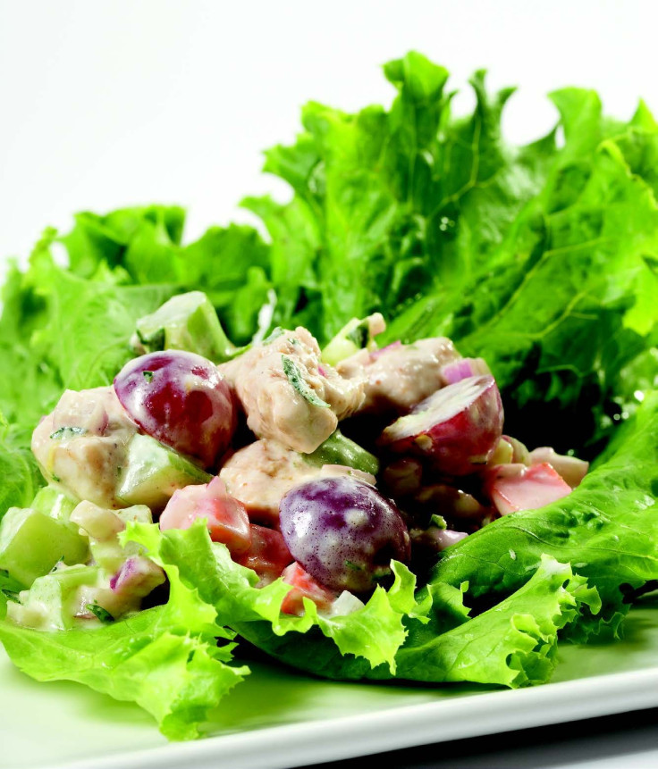 Chicken Salad with Celery and Grapes