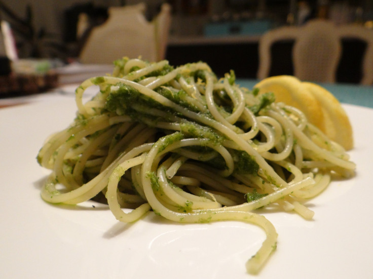 Angel Hair Cilantro-Lime Butter