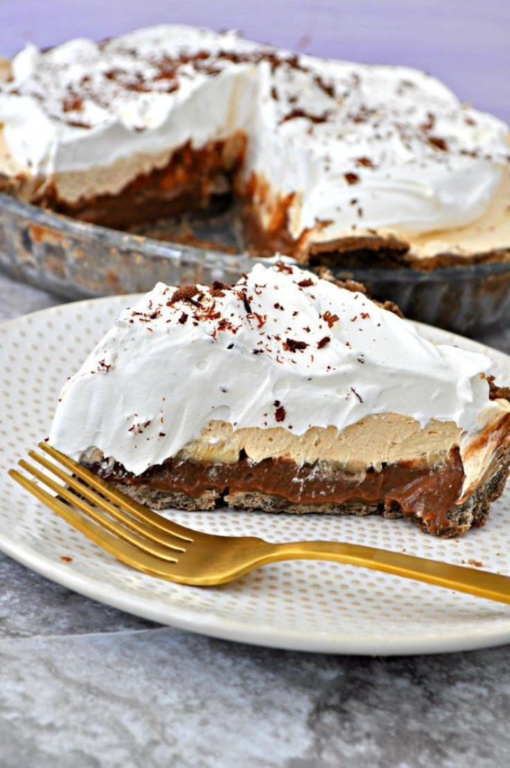 Peanut Butter and Banana Pie