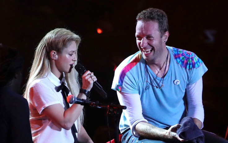 Shakira, Chris Martin