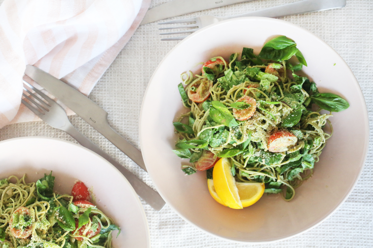 Super Green Pasta Salad