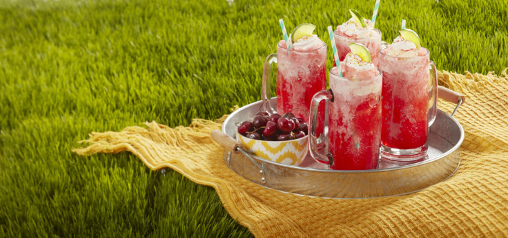 Sparkling Ice Cherry Fro-Yo Float