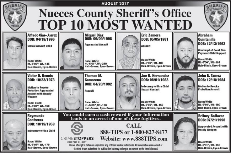 AB Quintanilla 10 Most Wanted 