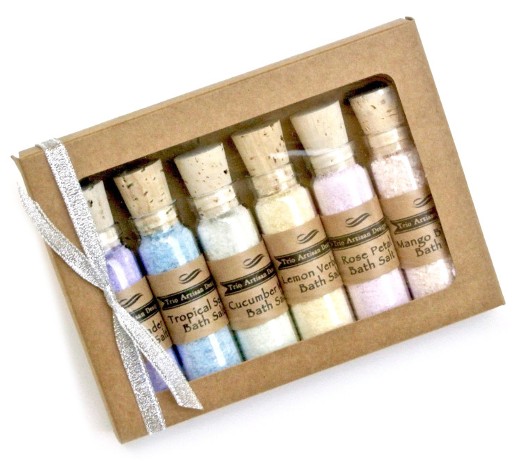 Bath Salt Sampler - Handmade by Trio Artisan Designs