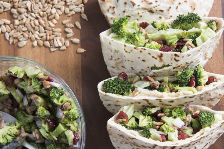 Broccoli Salad Pita Pockets