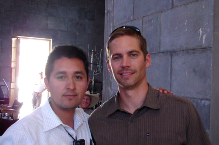 Carlos Munoz and Paul Walker