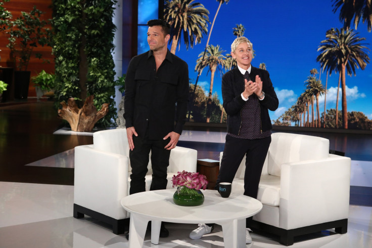 Ricky Martin, Ellen DeGeneres