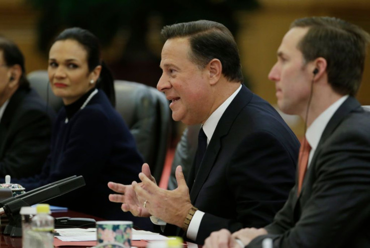 Panama's President Juan Carlos Varela