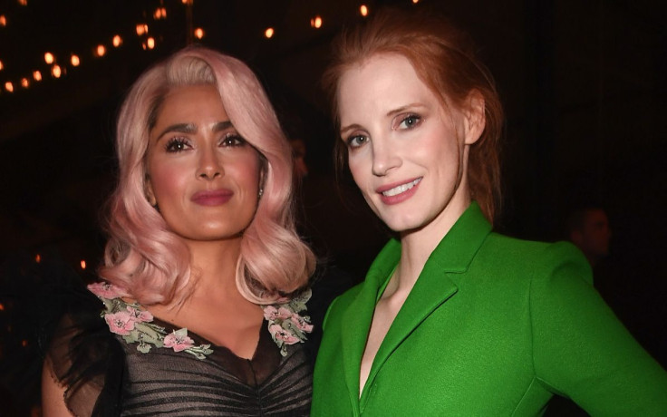 Salma Hayek, Jessica Chastain 