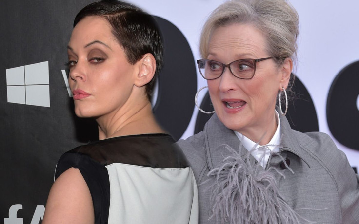 Rose McGowan, Meryl Streep