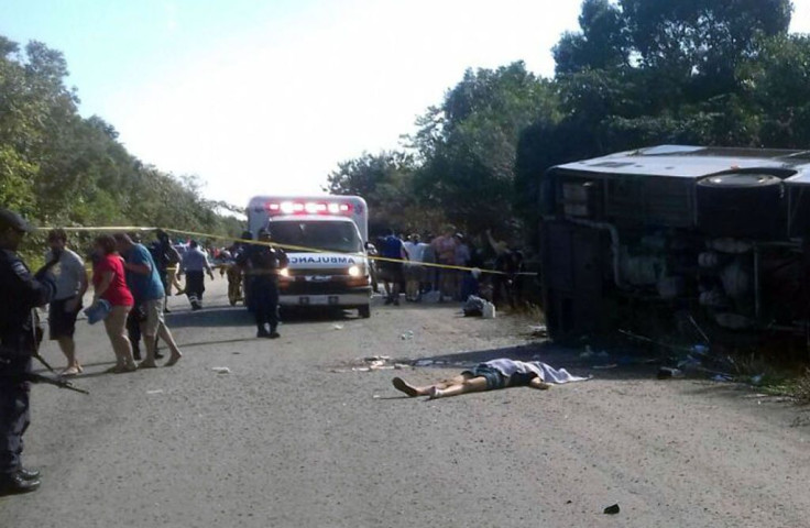 Tourist Bus Crash 