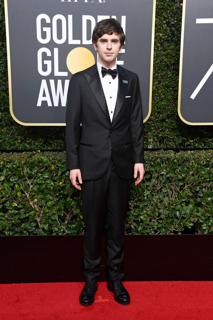 Golden Globes 2018 Red Carpet Photos: Freddie Highmore