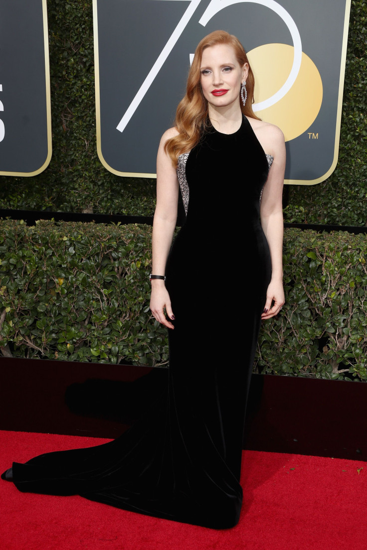 Golden Globes 2018 Red Carpet Photos: Jessica Chastain