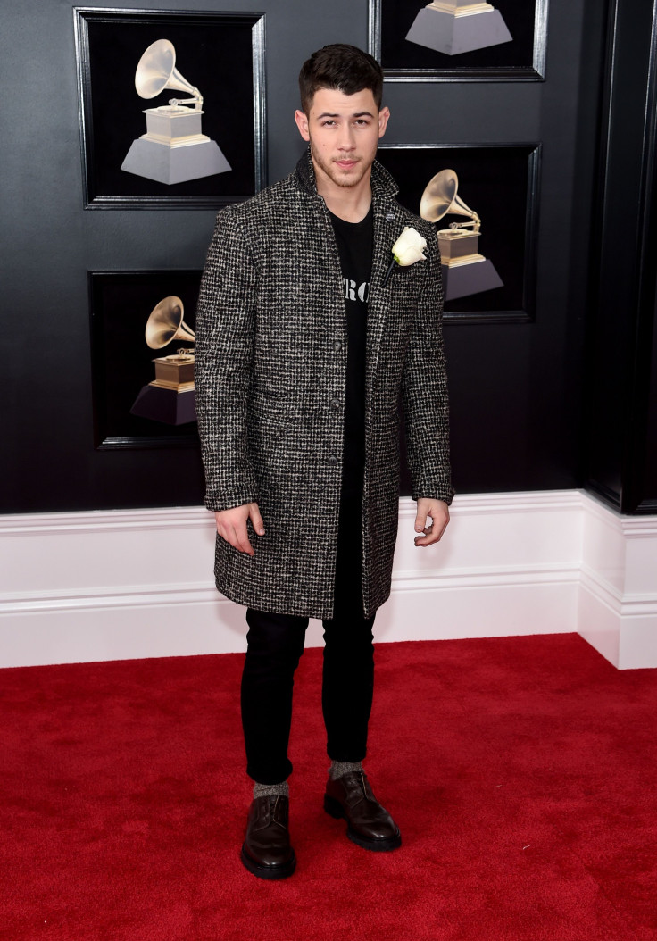 Grammys 2018 Red Carpet Photos: Nick Jonas