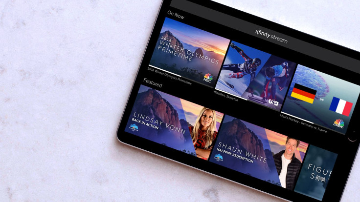 X1 Olympics Tablet - Comcast