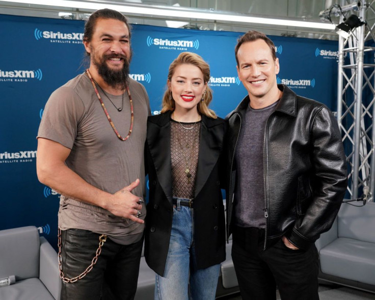 Jason Momoa, Amber Heard and Patrick Wilson