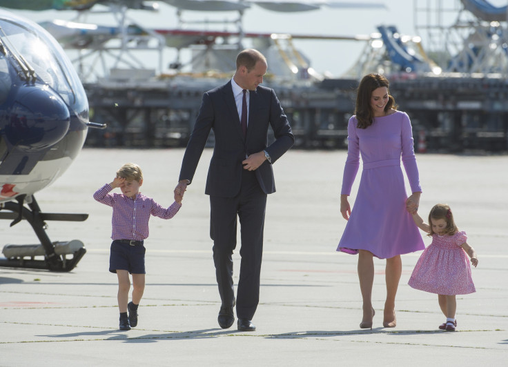 Prince George, Prince William, Kate Middleton and Princess Charlotte