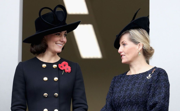 The Duchess of Cambridge and Countess of Wessex