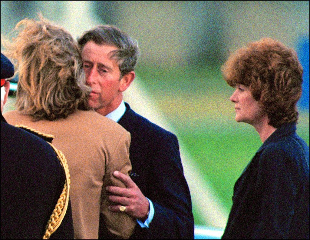 did charles mourn the death of diana