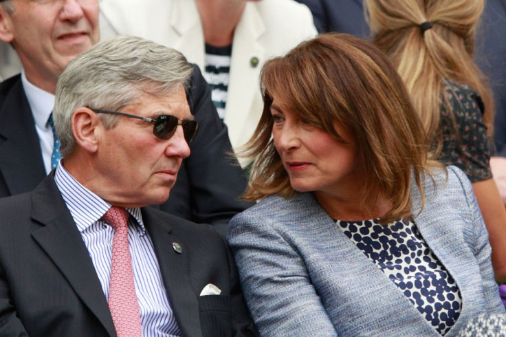 Michael Middleton and Carole Middleton