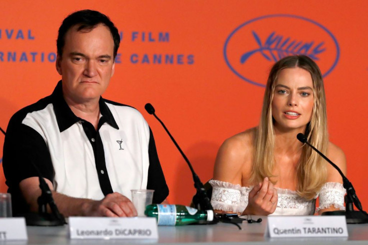 Quentin Tarantino and Margot Robbie