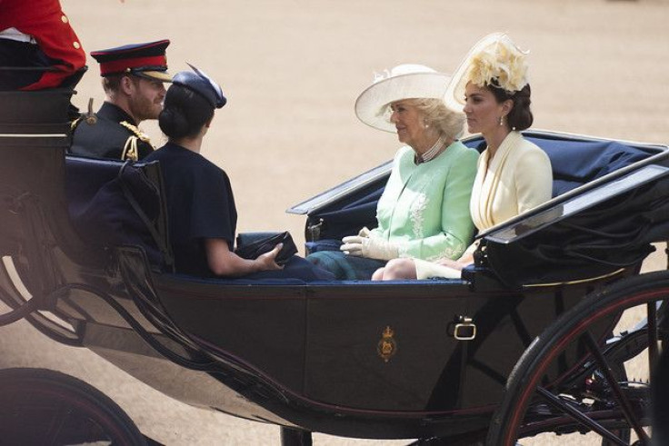 Prince Harry, Meghan Markle, Camilla Parker Bowles and Kate Middleton