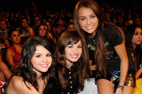 Selena Gomez, Demi Lovato and Miley Cyrus