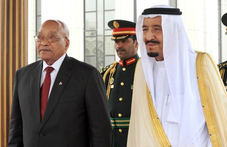 President Jacob Zuma and King Salman Bin Abdulaziz Al Saud
