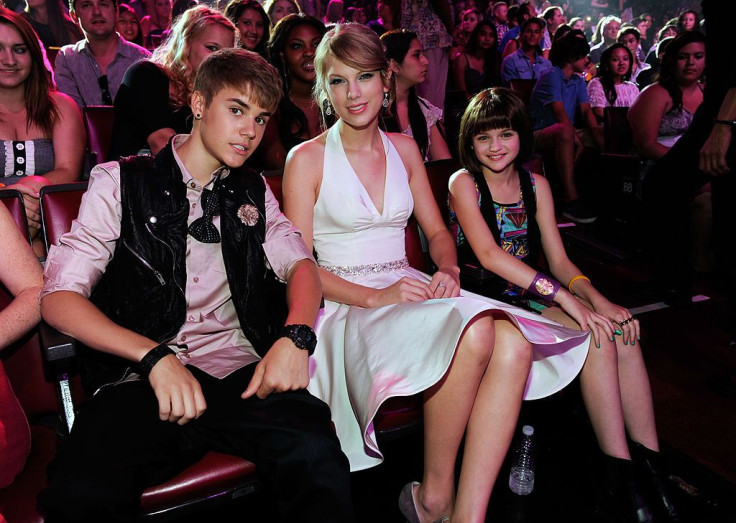 Justin Bieber and Taylor Swift