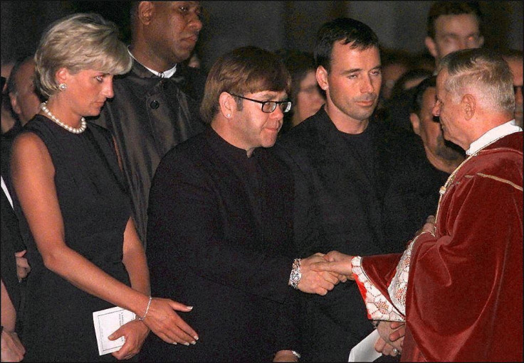 Princess Diana and Elton John