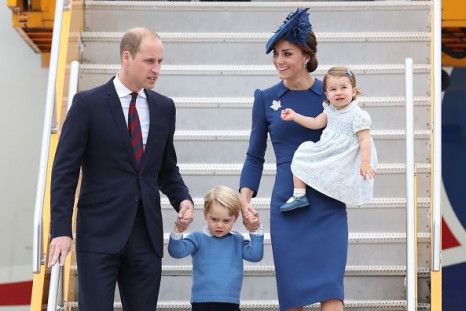 Prince William, Prince George, Kate Middleton and Princess Charlotte