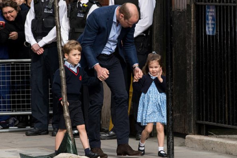 Prince George, Prince William and Princess Charlotte