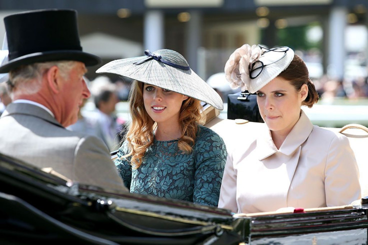Prince Charles, Princess Beatrice and Princess Eugenie