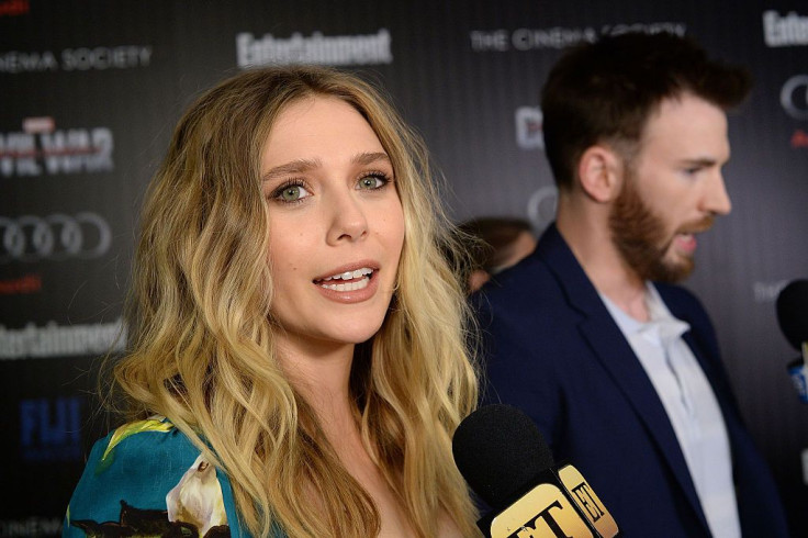 Elizabeth Olsen and Chris Evans