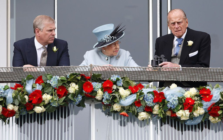 Prince Andrew, Queen Elizabeth and Prince Philip