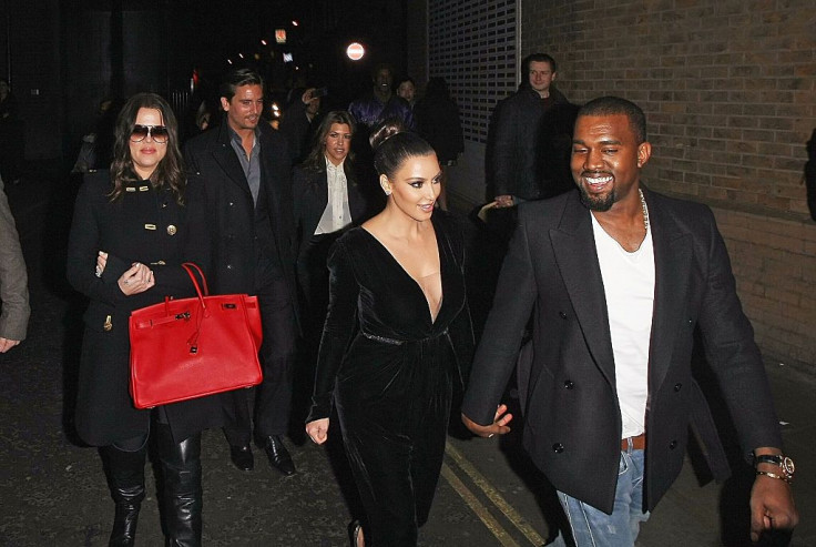 Khloe Kardashian, Scott Disick, Kourtney Kardashian, Kim Kardashian and Kanye West